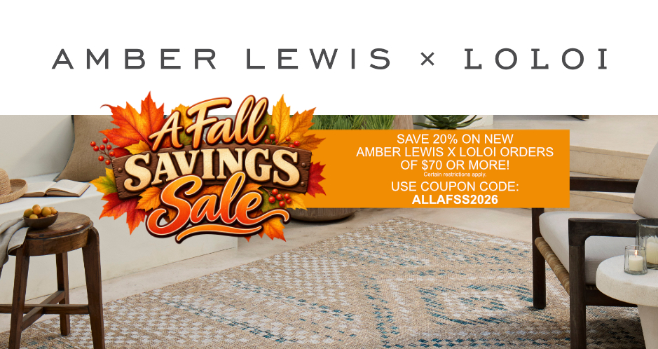 Amber Lewis x Loloi