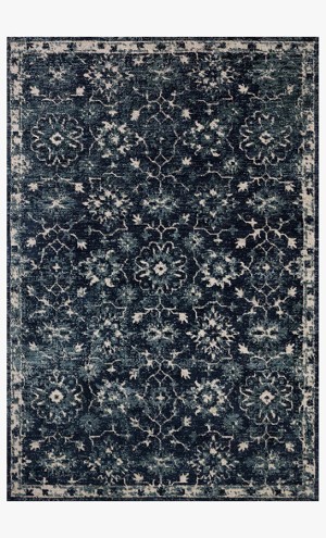 Loloi Percival PCV-02 NAVY / IVORY Area Rug