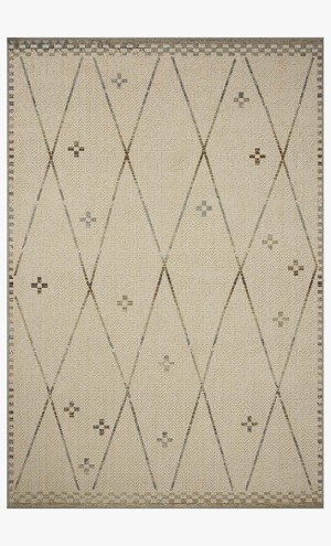 Loloi Saylor SAY-01 IVORY / PEBBLE Area Rug