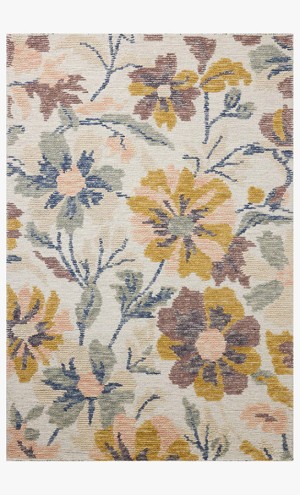 Loloi Tilly TIL-03 BONE / MULTI Area Rug