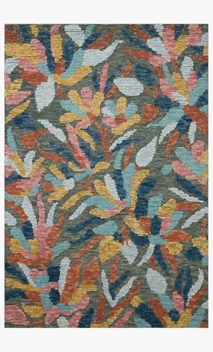 Loloi Tilly TIL-05 GREEN / MULTI Area Rug